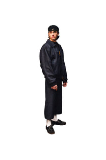 SÉCURITÉ RAW DENIM BOMBER JACKET || 1969 FOLLEMENTE