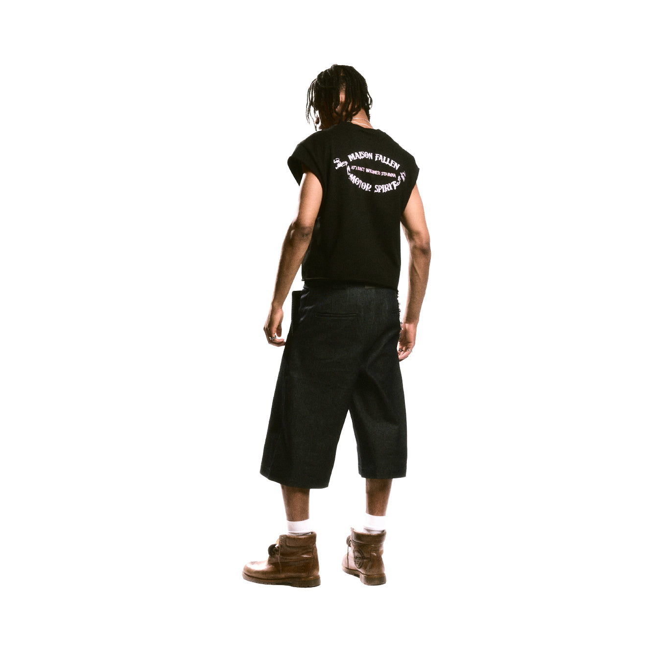 SMOKED INDIGO RAW DENIM JORTS || 1969 FOLLEMENTE