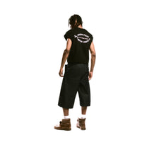 SMOKED INDIGO RAW DENIM JORTS || 1969 FOLLEMENTE