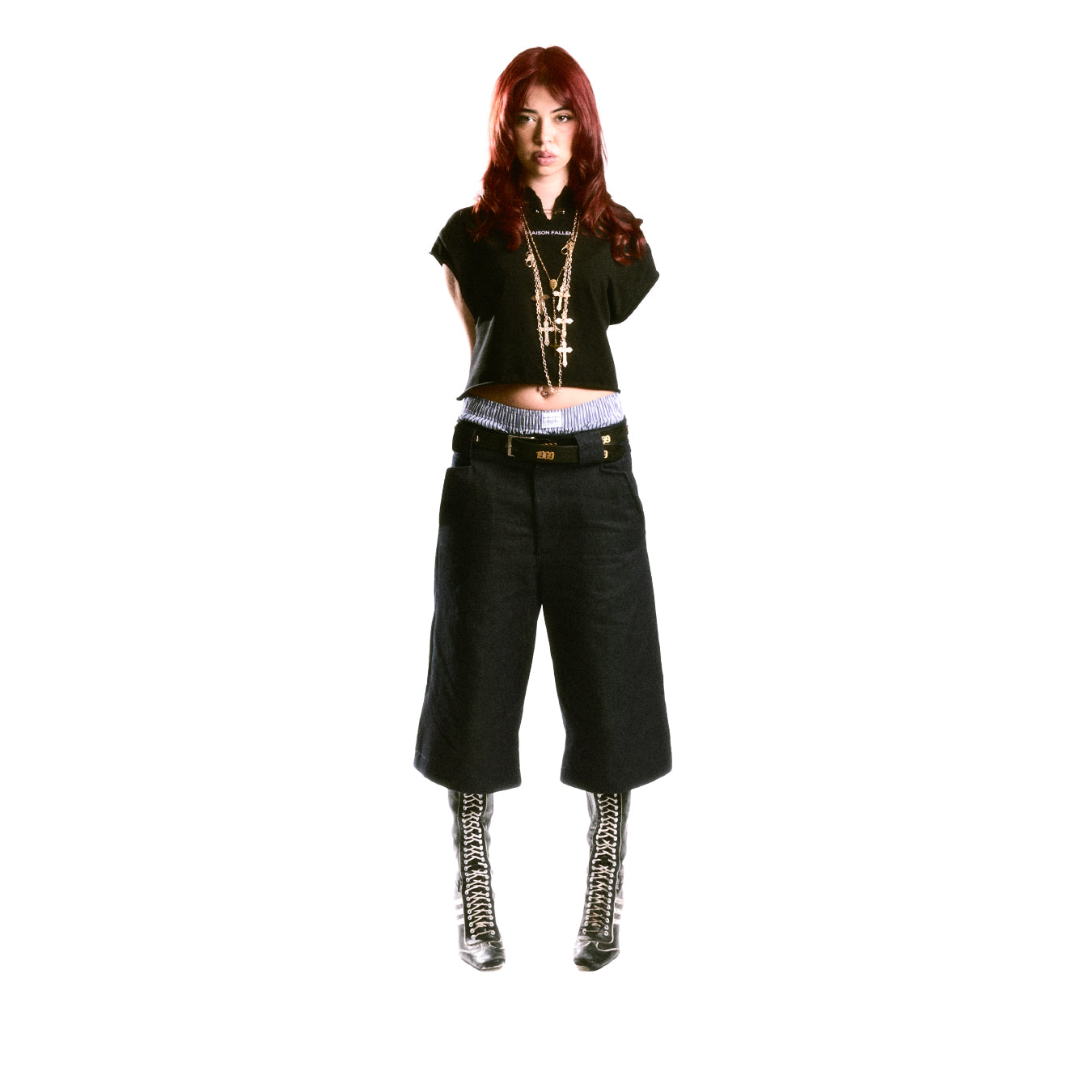 SMOKED INDIGO RAW DENIM JORTS || 1969 FOLLEMENTE