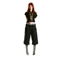 SMOKED INDIGO RAW DENIM JORTS || 1969 FOLLEMENTE