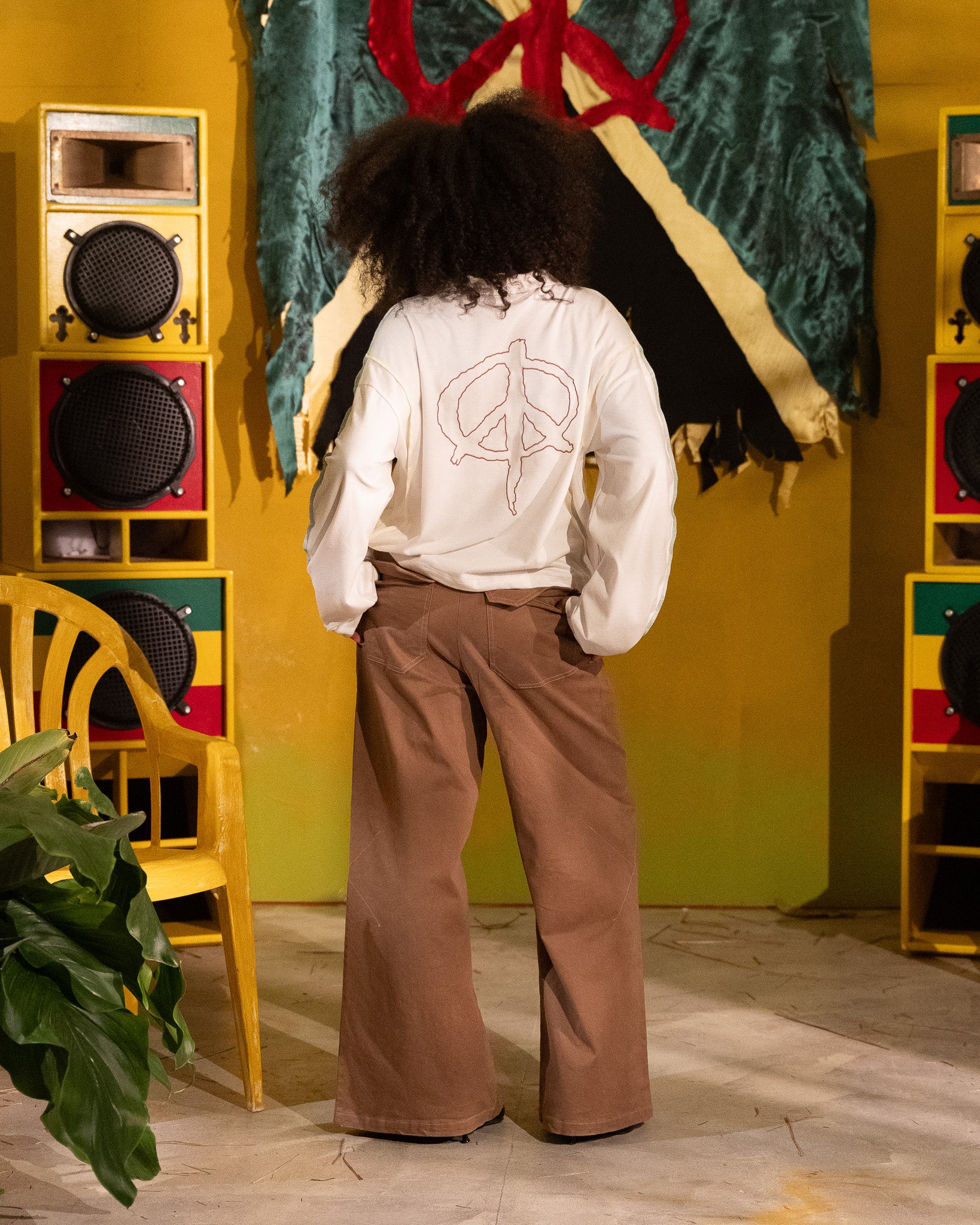 Sculpted Pants — Cafè Cotton Patwa SS26
