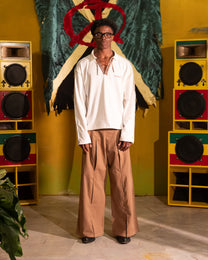 Sculpted Pants — Cafè Cotton Patwa SS26