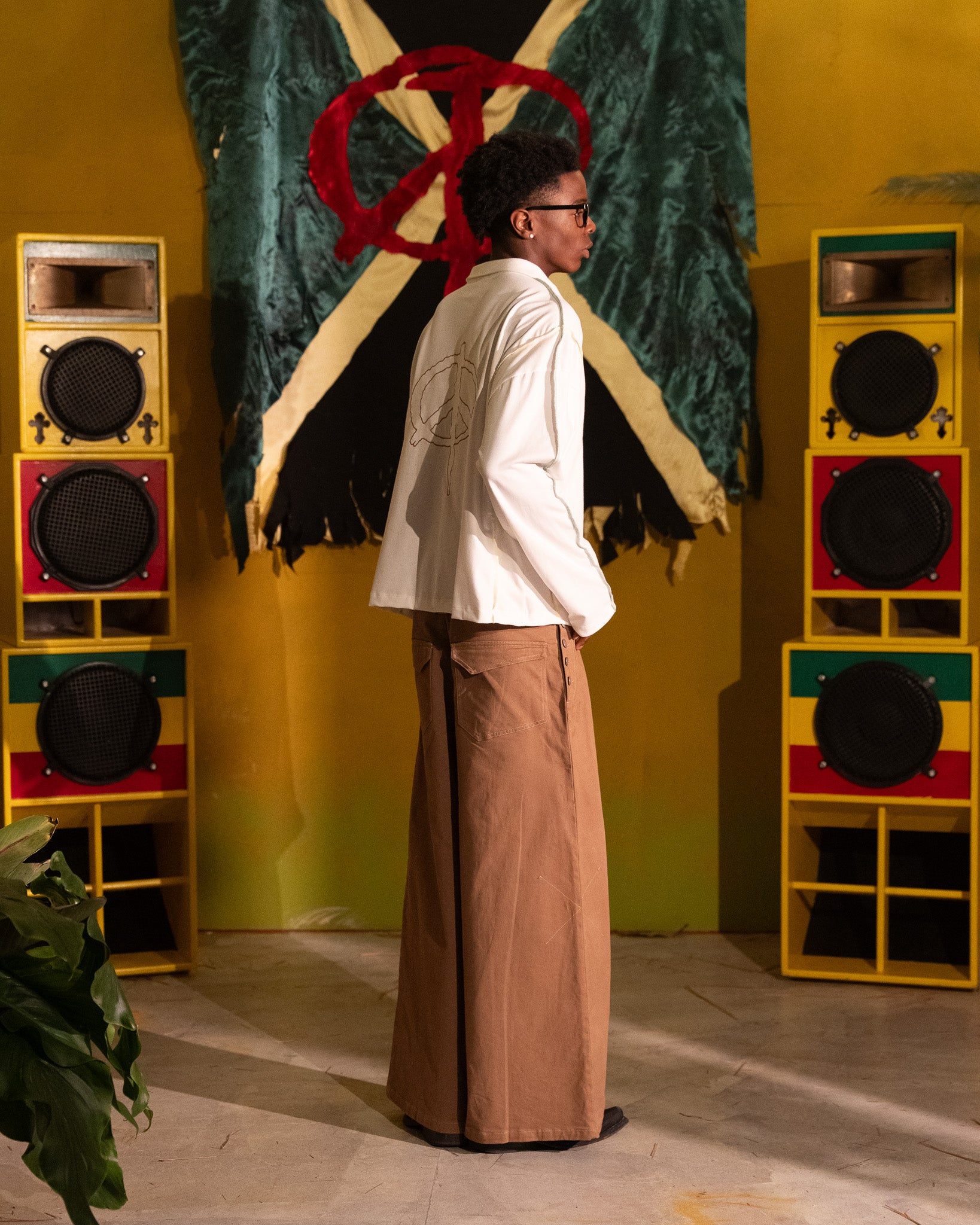 Sculpted Pants — Cafè Cotton Patwa SS26