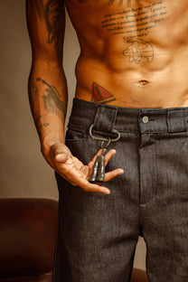 KEYTAG | MINI RAW DENIM