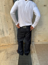Smoked Indigo Raw Denim Jeans — 1969 Follemente