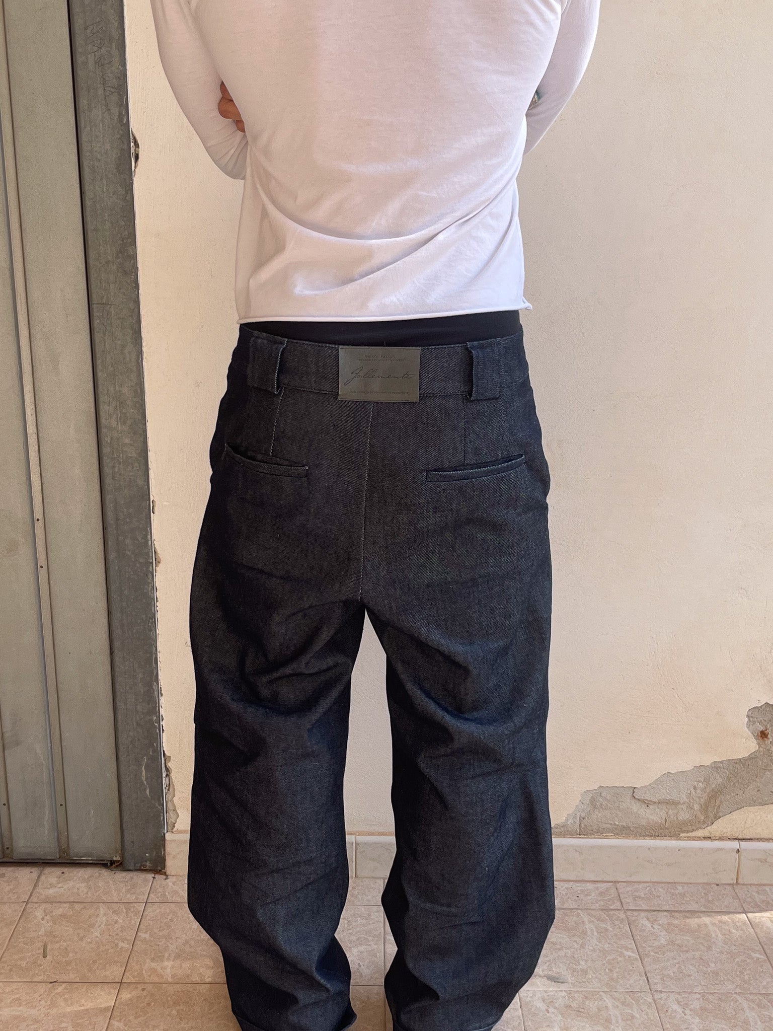 SMOKED INDIGO RAW DENIM || 1969 FOLLEMENTE