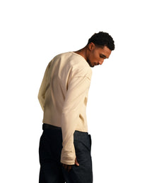 Thumbhole Longsleeve — Iris Ivory