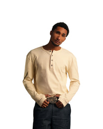 Thumbhole Longsleeve — Iris Ivory