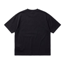 "Mc LOVIN" organic black cotton boxy tee