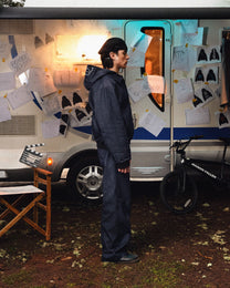 SÉCURITÉ RAW DENIM BOMBER JACKET || 1969 FOLLEMENTE