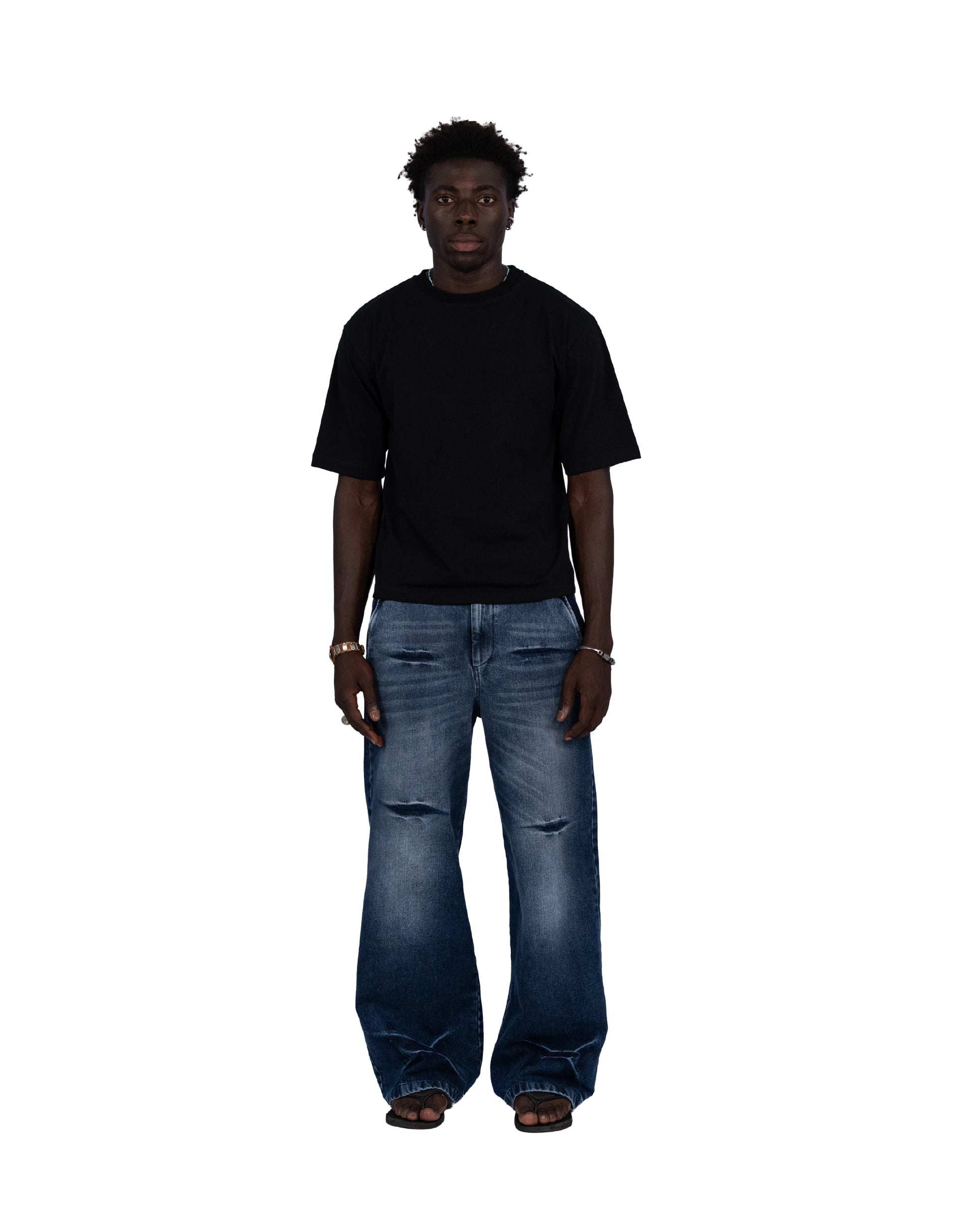 “everyday” organic cotton tee black