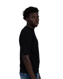 “everyday” organic cotton tee black