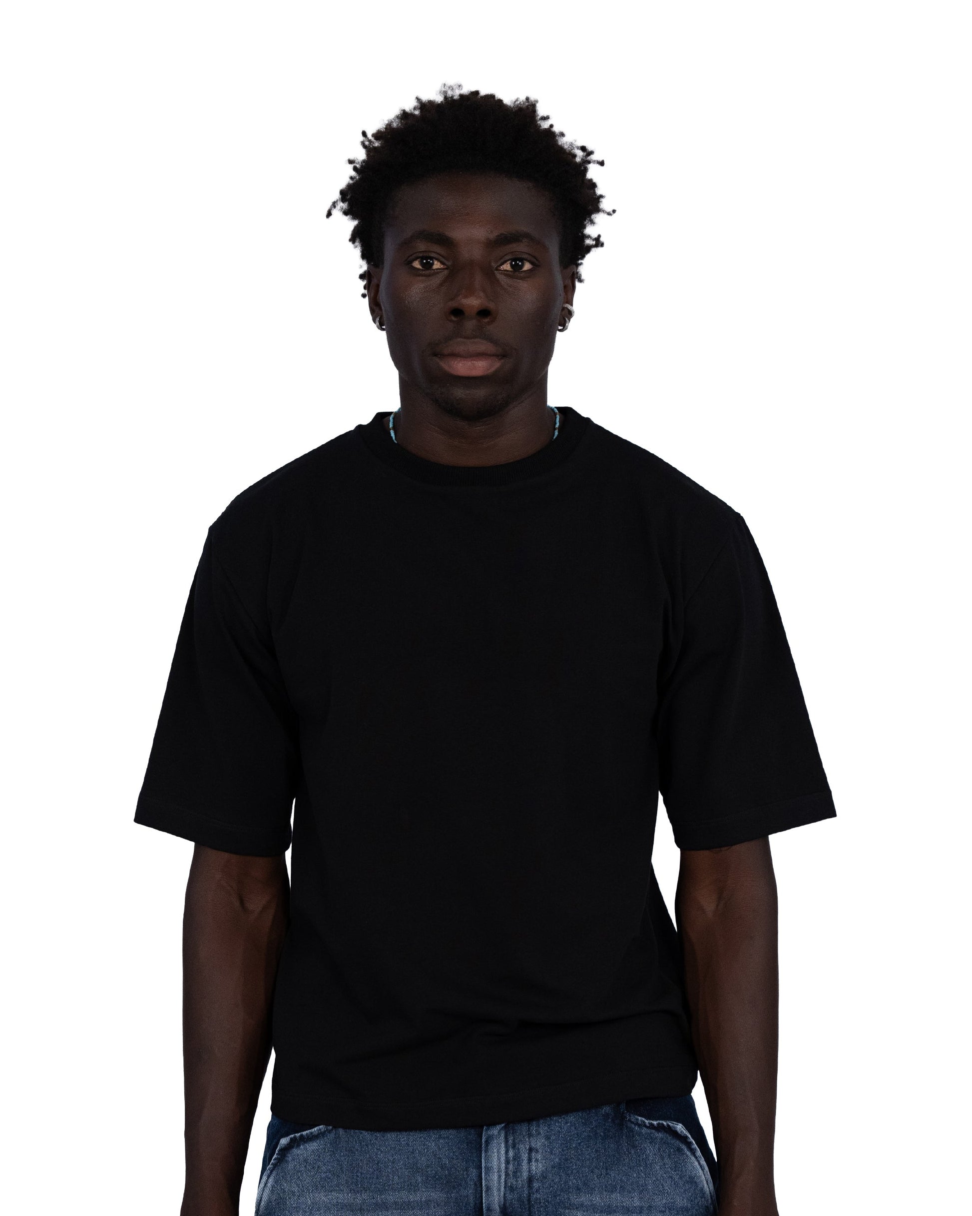 “everyday” organic cotton tee black