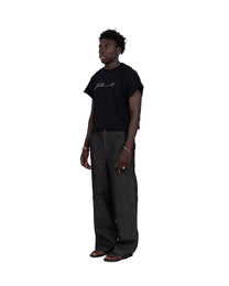 "follemente" organic cotton baby tee black — Patwa SS26