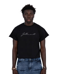 "follemente" organic cotton baby tee black — Patwa SS26
