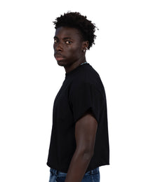 “everyday” organic cotton baby tee black