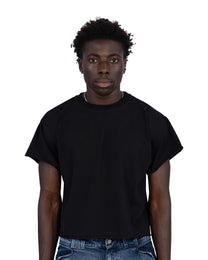 “everyday” organic cotton baby tee black