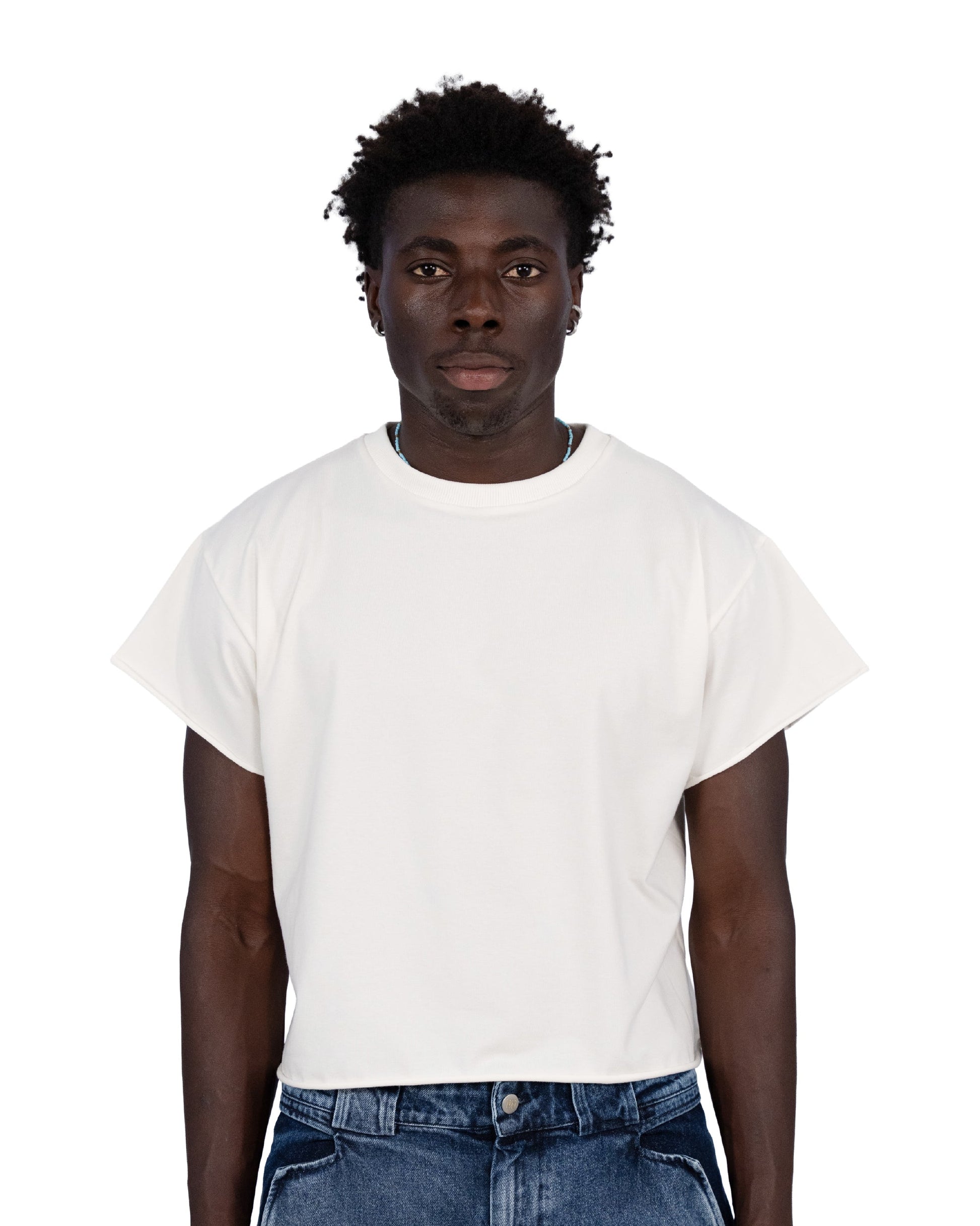 “everyday” organic cotton baby tee white