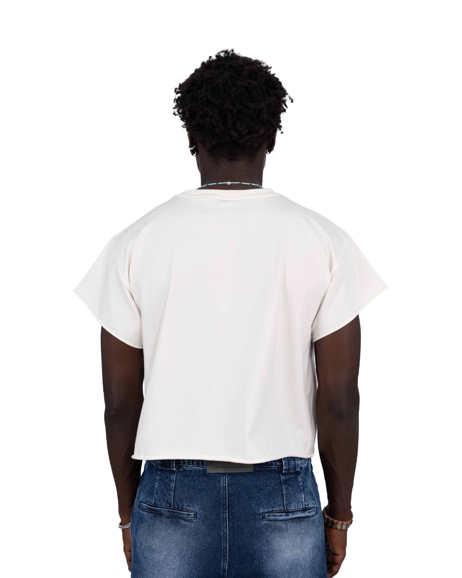 “everyday” organic cotton baby tee white