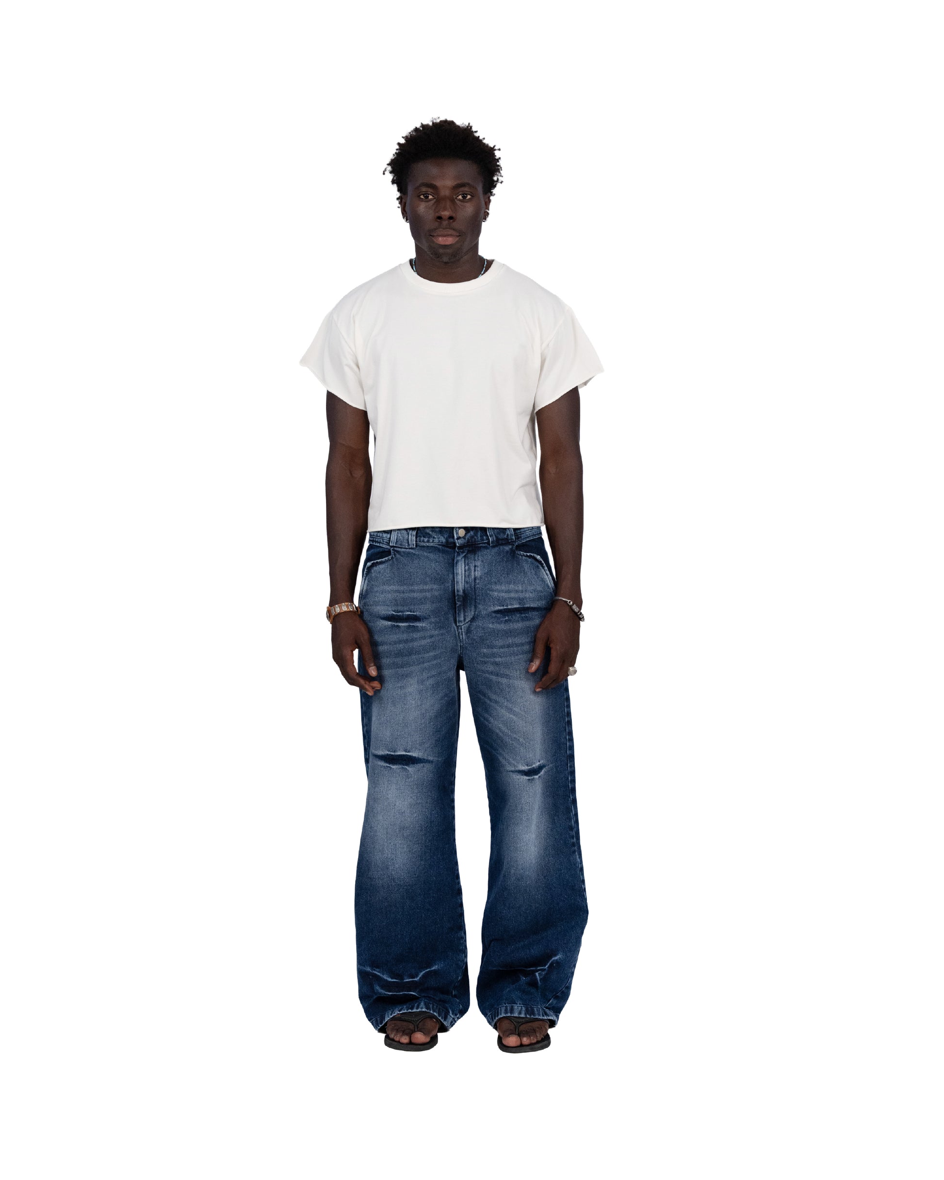 “everyday” organic cotton baby tee white
