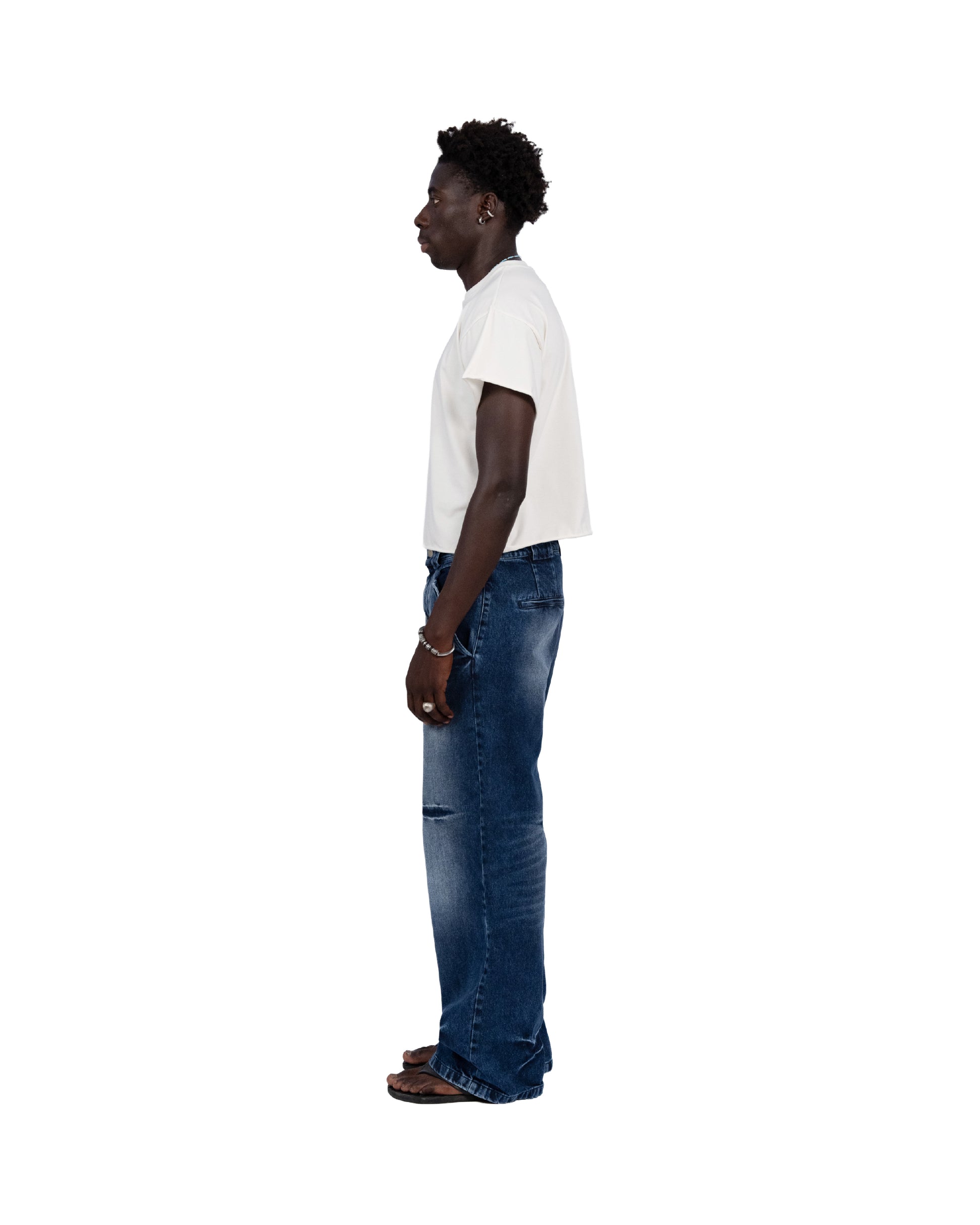 “everyday” organic cotton baby tee white