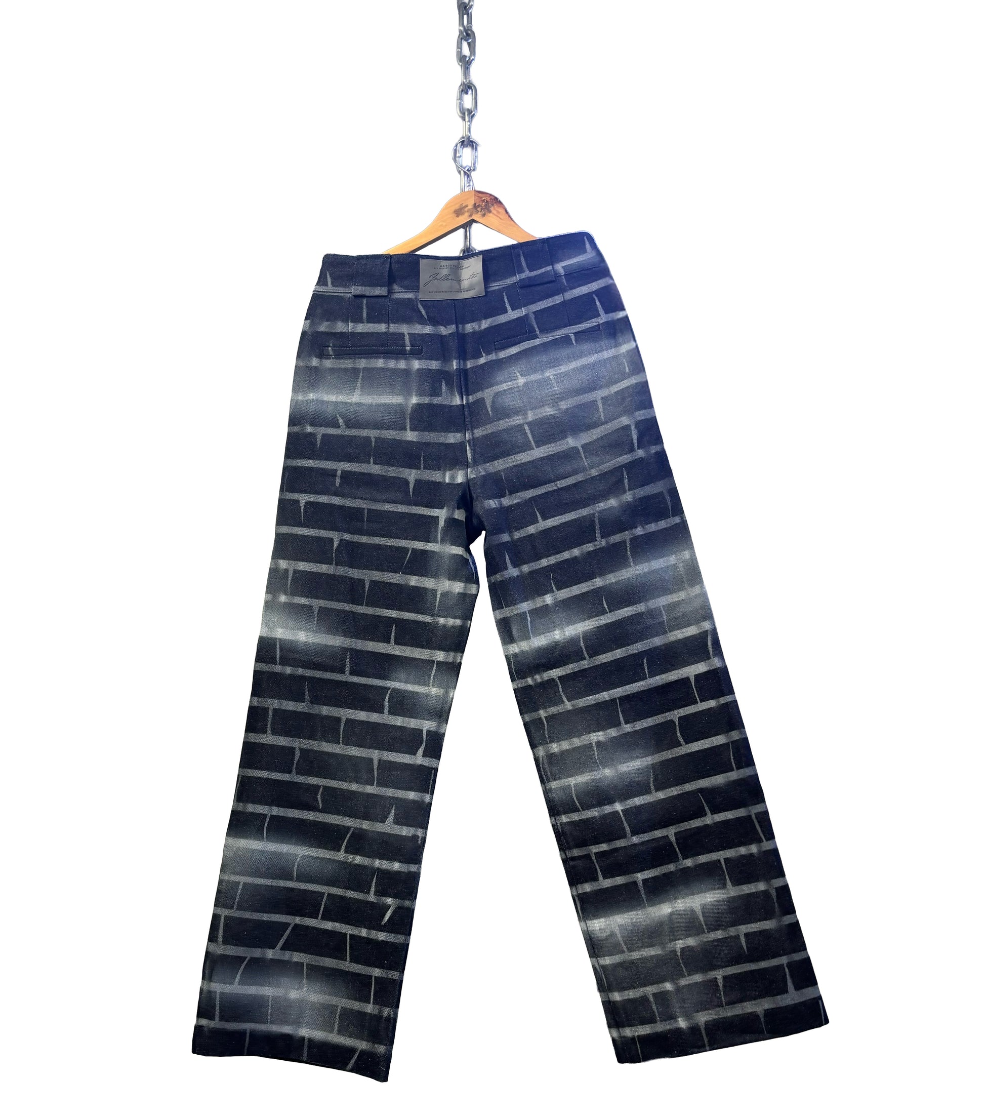 &quot;RAW BRICK&quot; INDIGO RAW DENIM PANTS CUSTOM || 1969 FOLLEMENTE