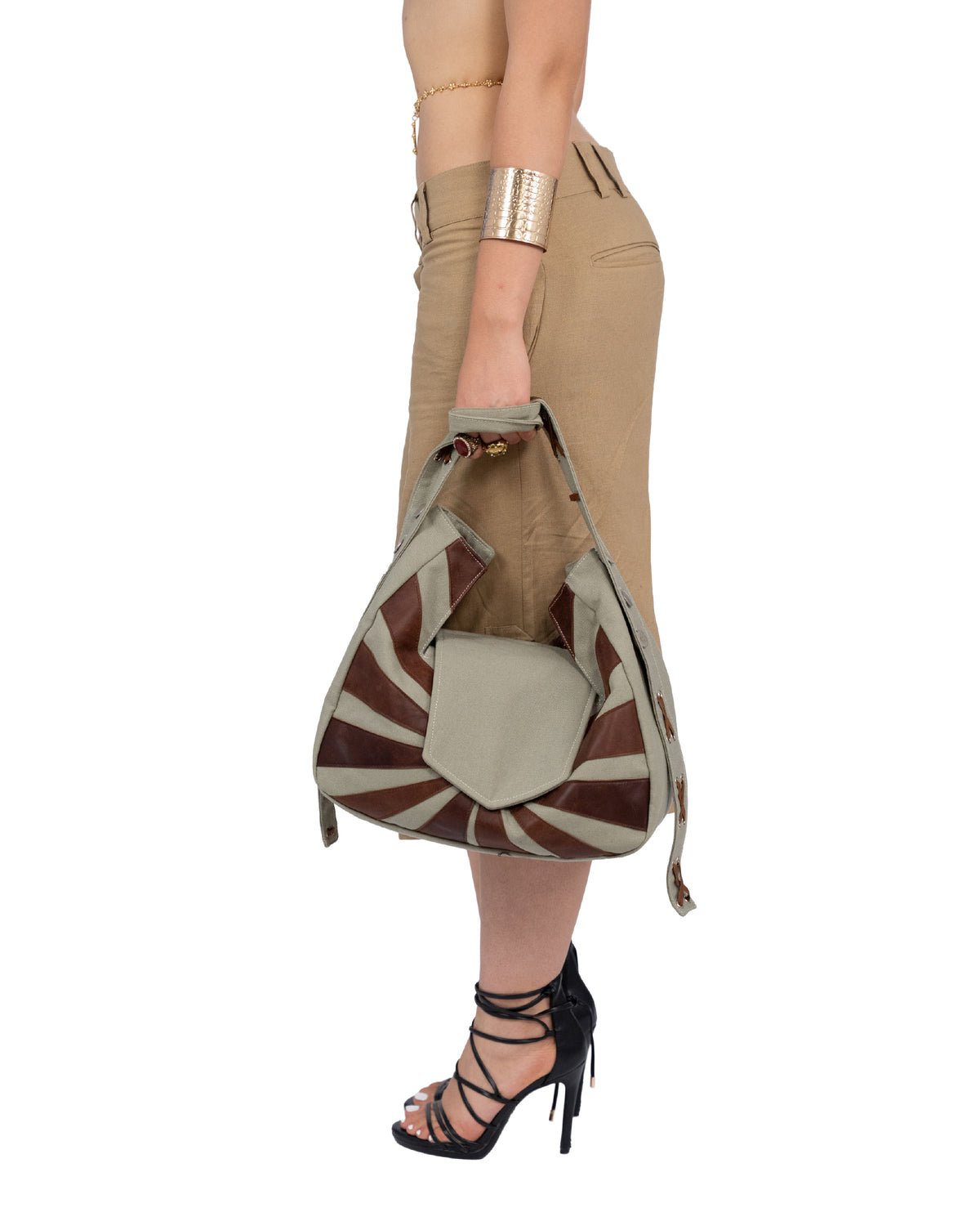 Sun Riddim Bag — Canvas &amp; Leather Patwa SS26