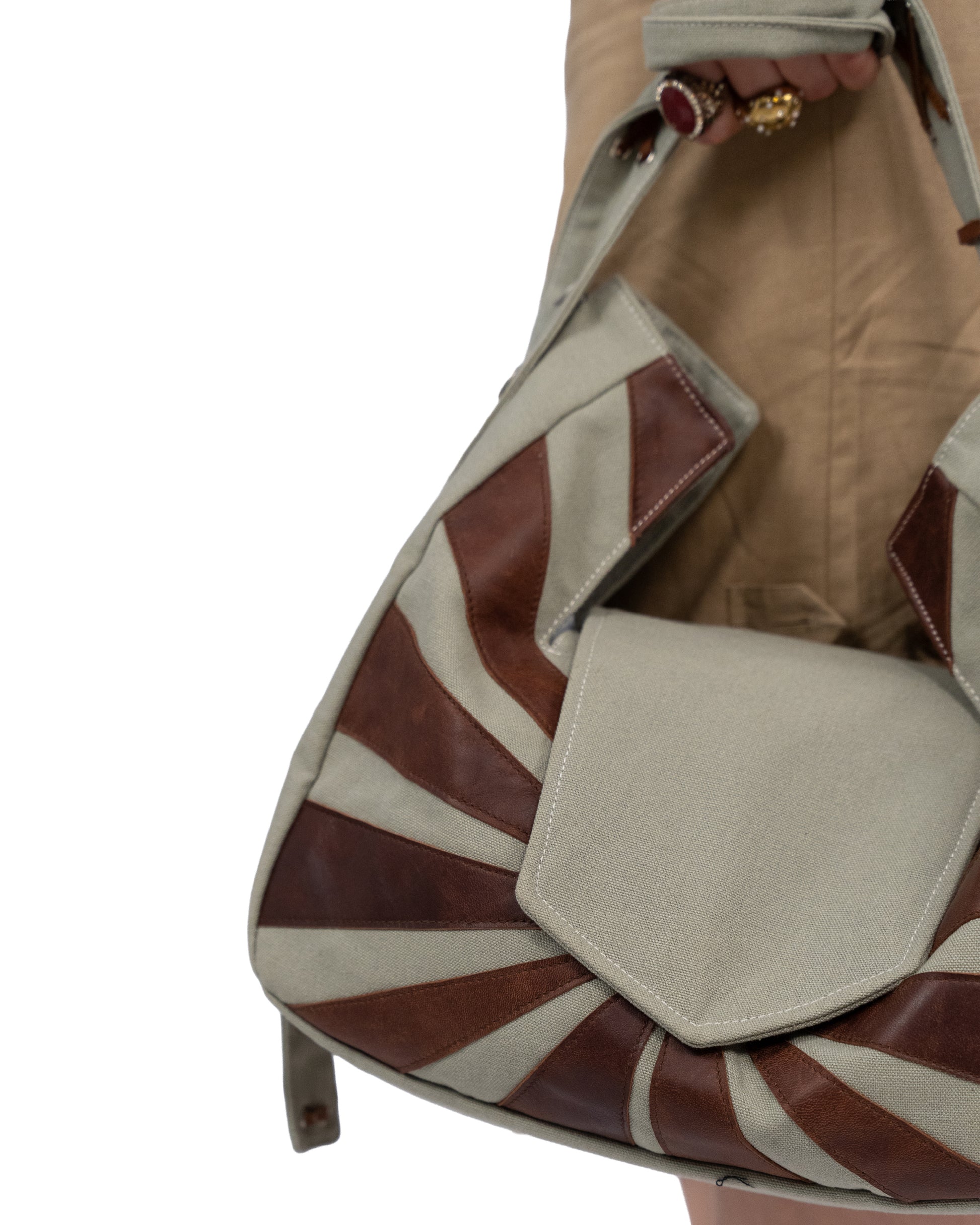Sun Riddim Bag — Canvas &amp; Leather Patwa SS26