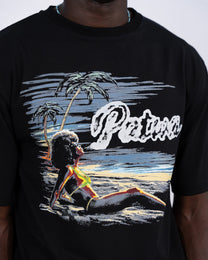 “Carribean” organic cotton boxy tee — Patwa SS26