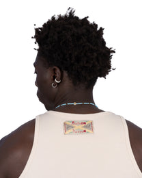"coconut" cotton rib tank cream  — Patwa SS26