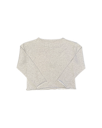 Light gray sweatshirt on a white background