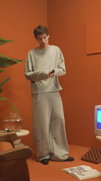 Cenere Uniform Set — Organic Cotton Sweatshirt &amp; Sweatpants