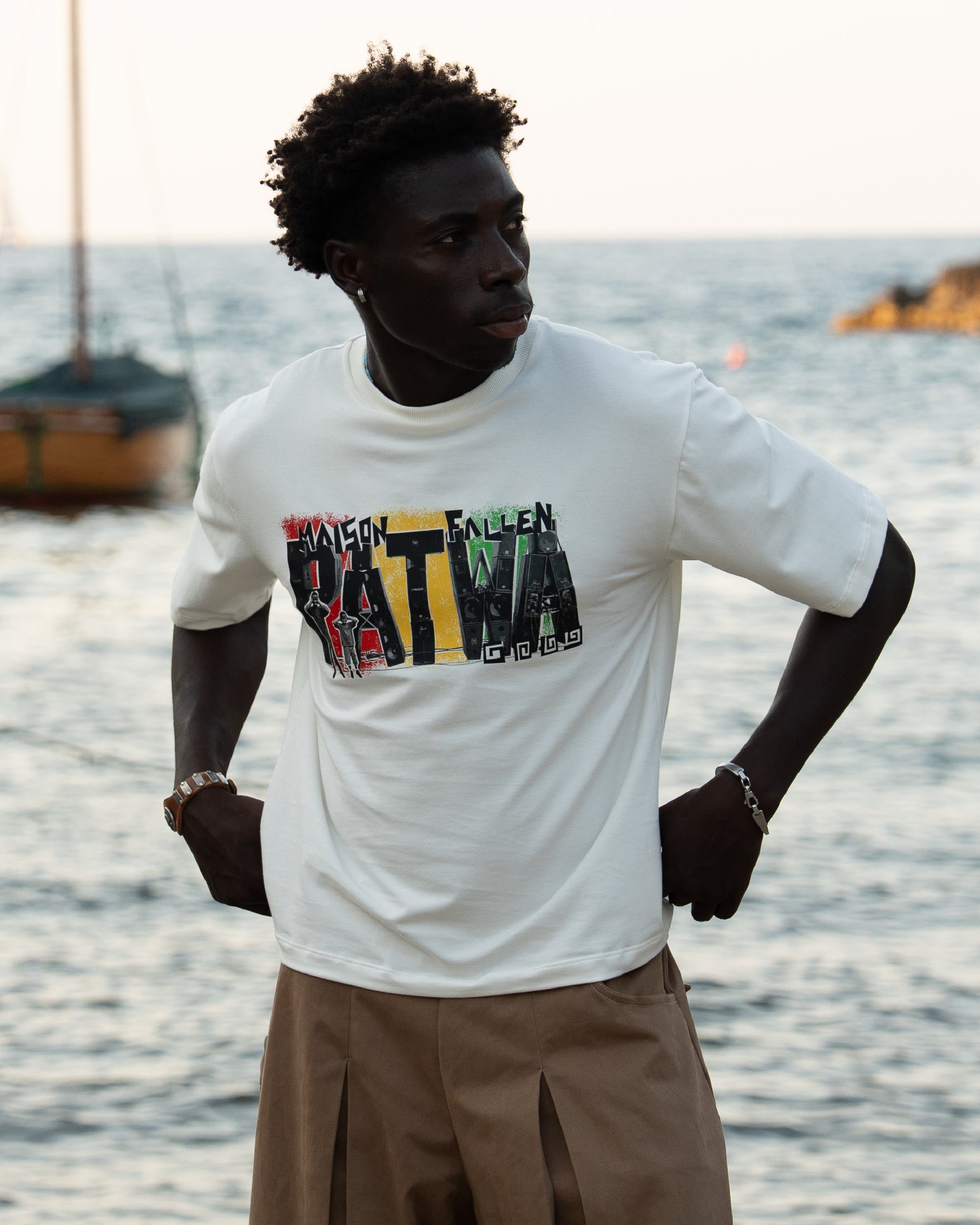 “Kingston” organic cotton boxy tee — Patwa SS26
