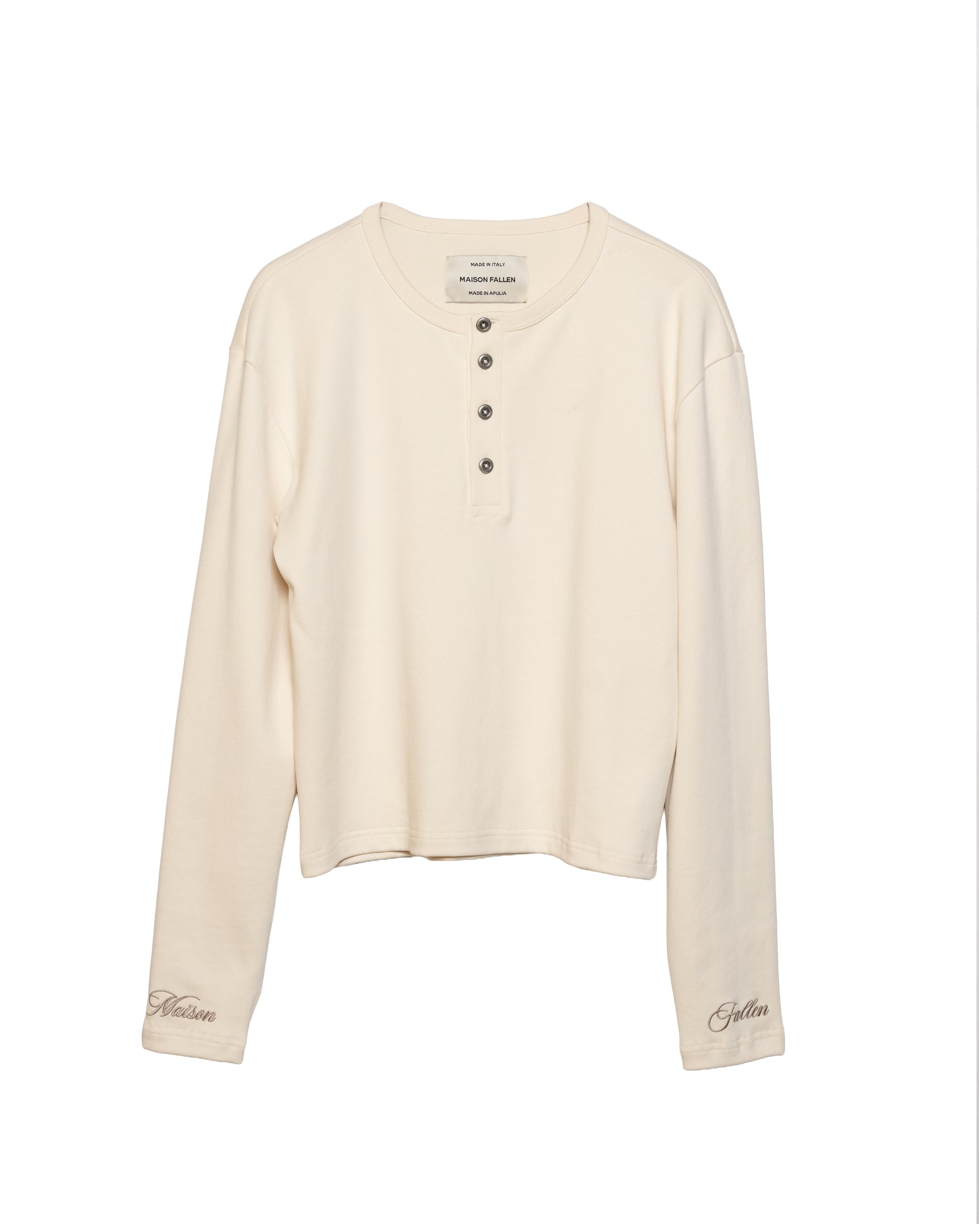 Thumbhole Longsleeve — Iris Ivory