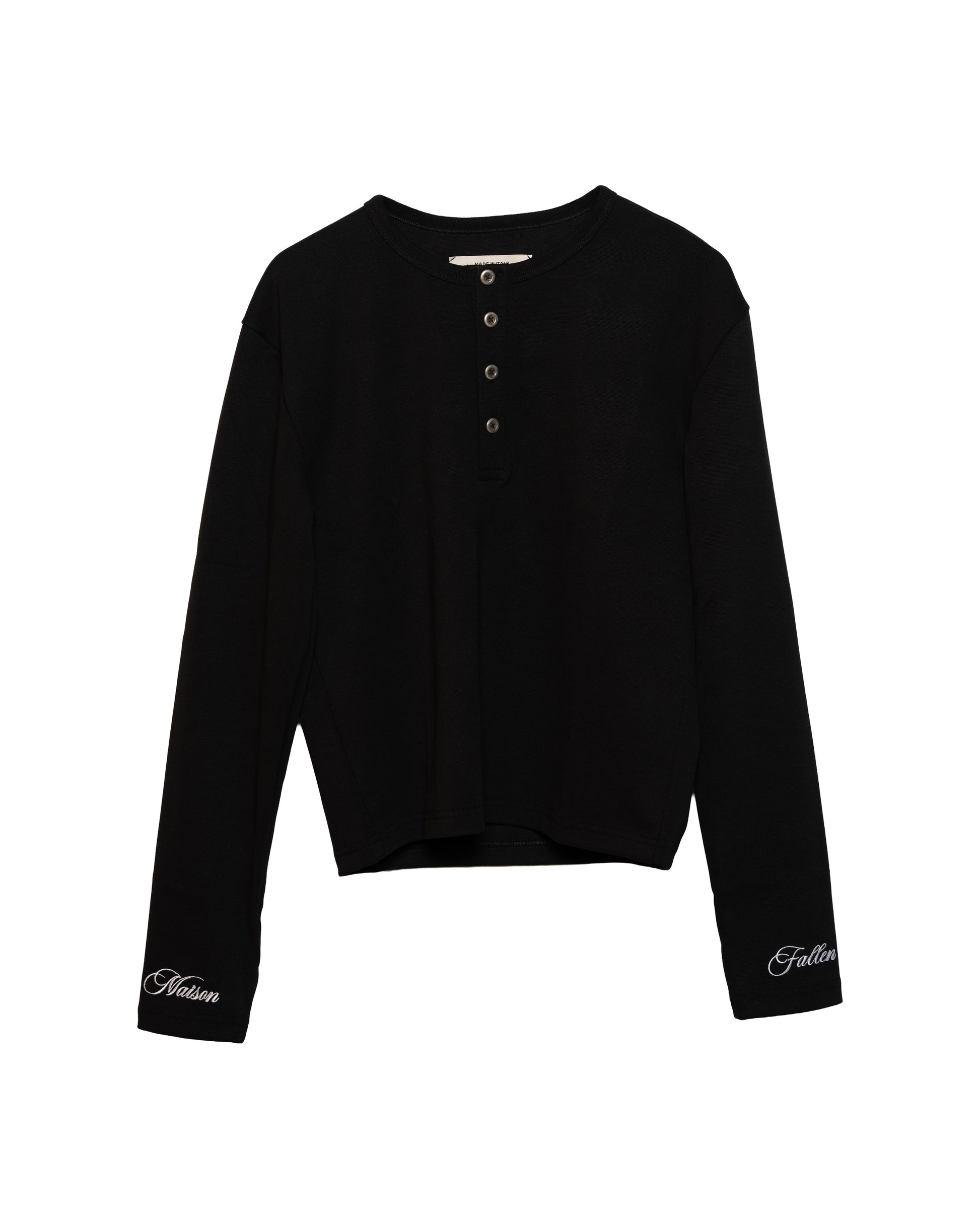 Thumbhole Longsleeve — Iris Black