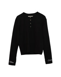 Thumbhole Longsleeve — Iris Black