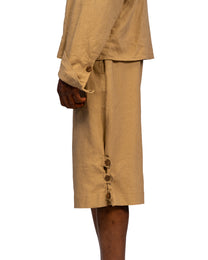 Coconut Linen Sand Shorts bundle — Patwa SS26
