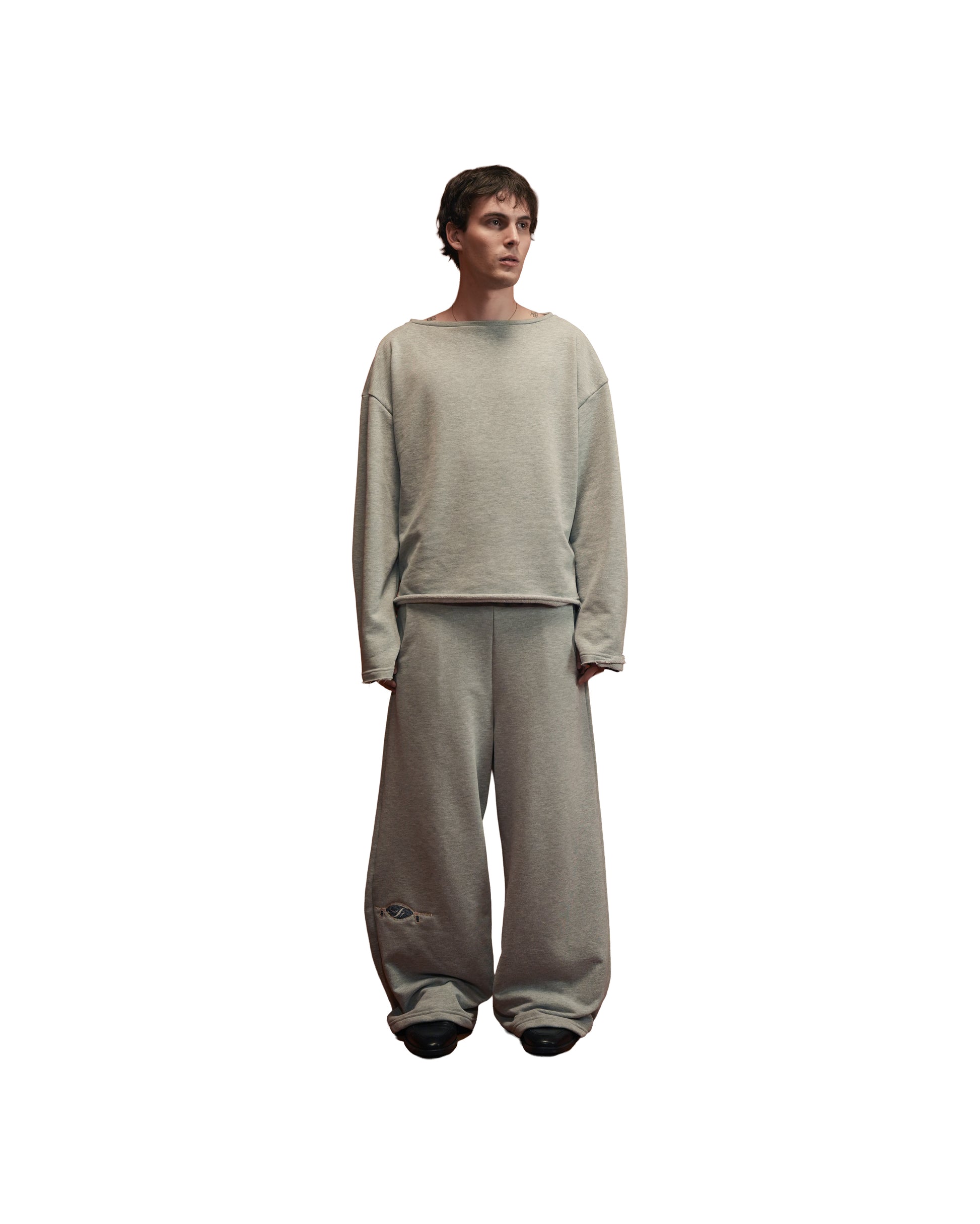 Cenere Uniform Set — Organic Cotton Sweatshirt &amp; Sweatpants