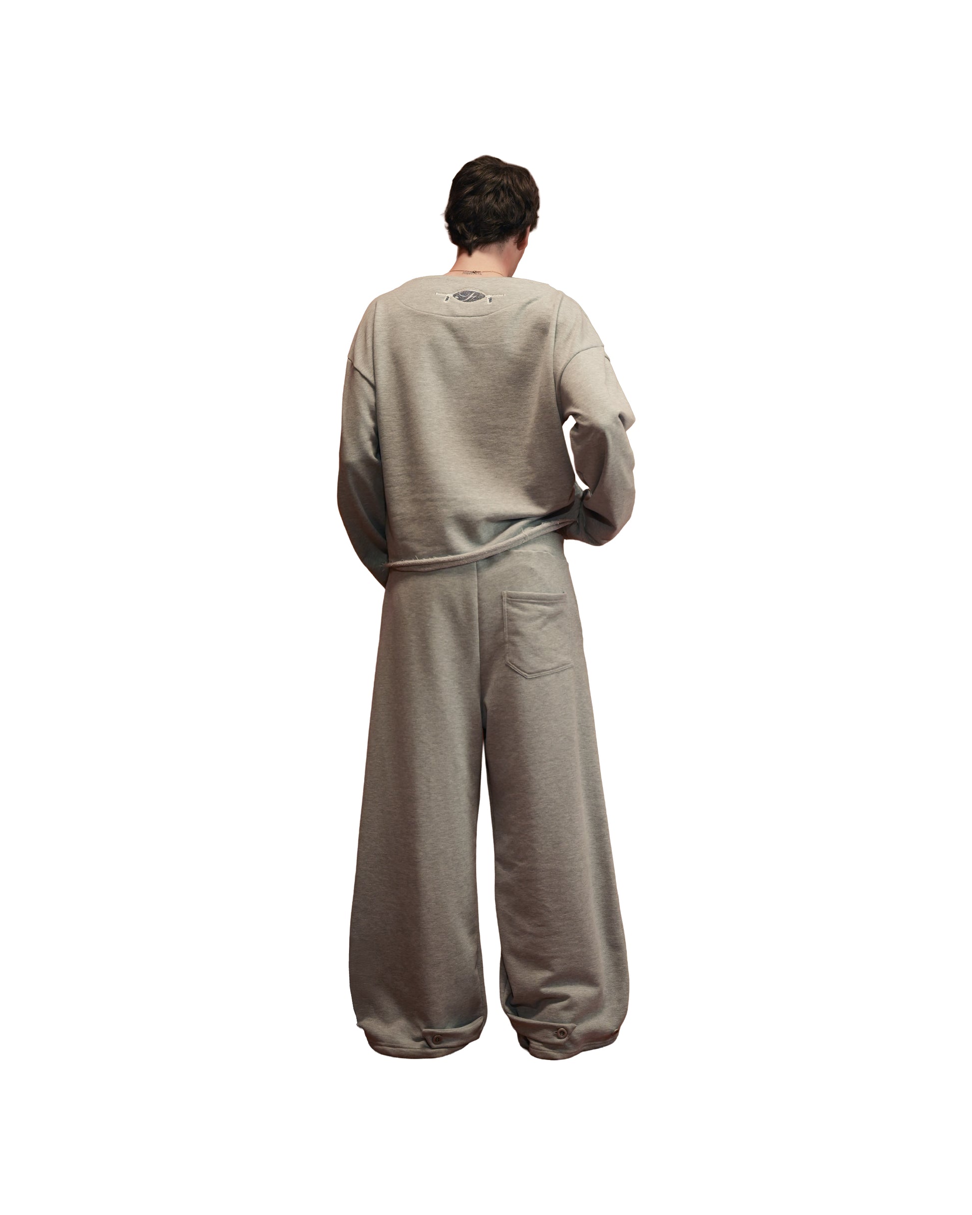 Cenere Uniform Set — Organic Cotton Sweatshirt &amp; Sweatpants