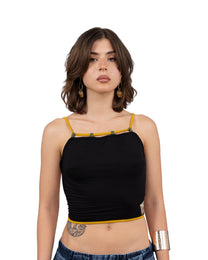 "Marè" bamboo laced top — Patwa SS26