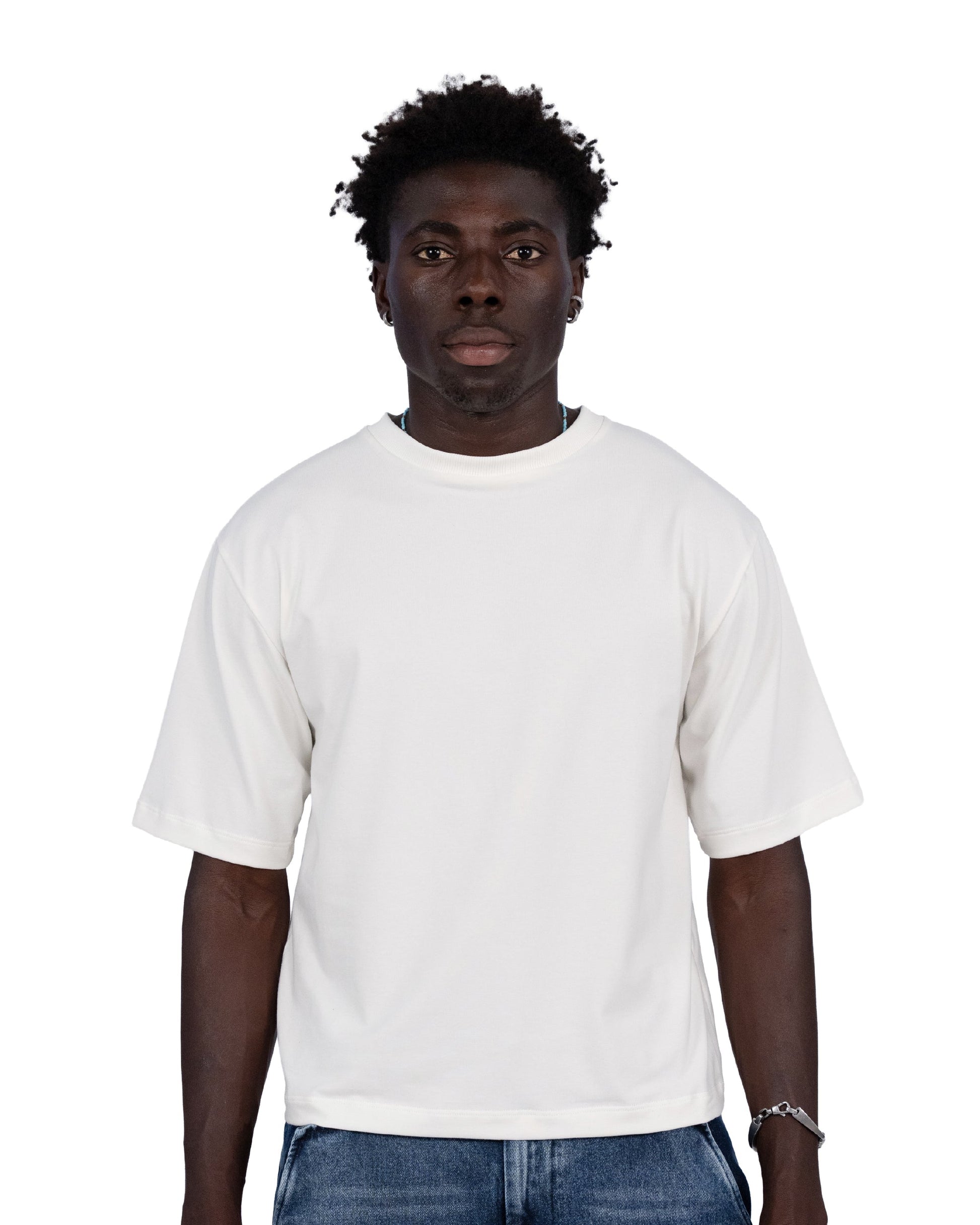 “everyday” organic cotton tee white