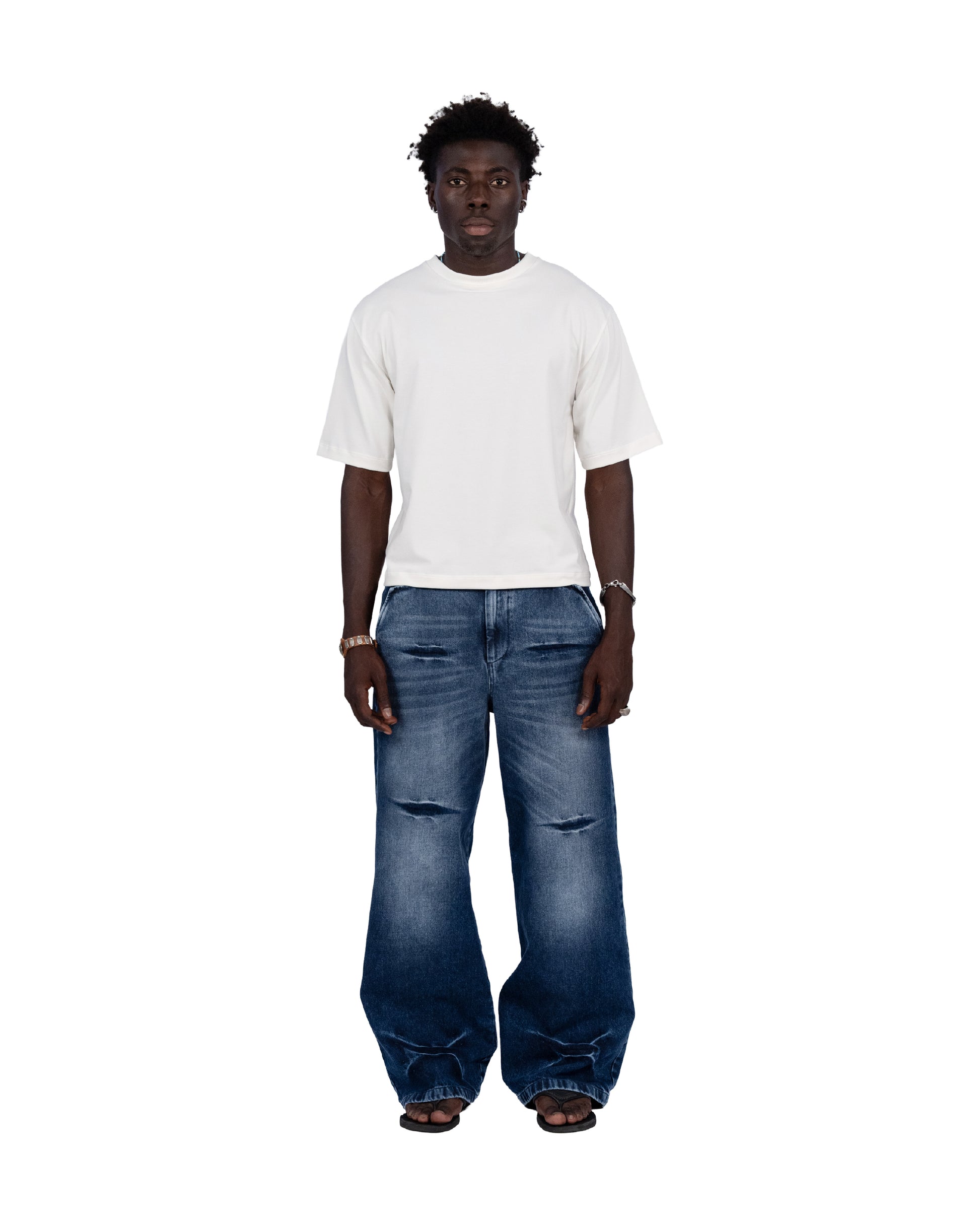 “everyday” organic cotton tee white